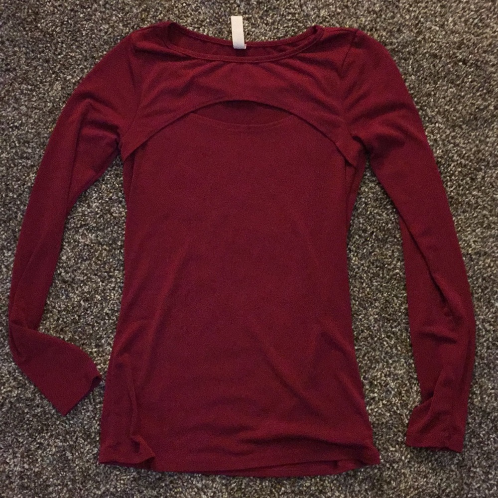 🖤 Ruby Red Long Sleeve